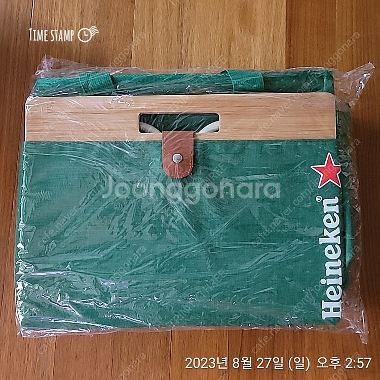 하이네켄 우드테이블+가방 세트 미개봉/ 캠핑 한강 데이...--0