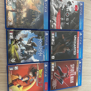 PS4 / PS5 플레이스테이션 게임CD 정리