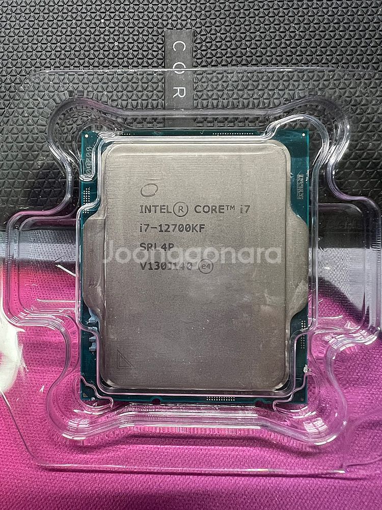 I7 12700KF 정품 팝니다--0
