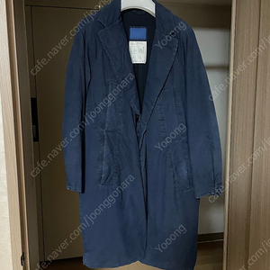 도큐먼트 INDIGO PADDED COAT ; 사이즈 스몰