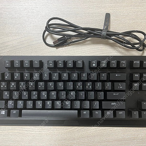 레이저 블랙위도우 텐키리스 TKL V3 게이밍 키보드(청축)