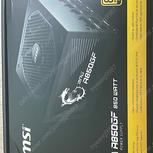 MSI A850GF GOLD 풀모듈러 파워