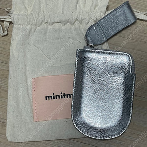 미닛뮤트 mm card wallet 실버 판매