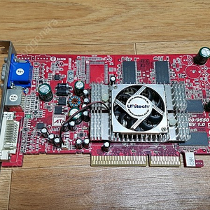 유니텍 라데온 RADEON 9550 128/128 그래픽카드 판매합니다!