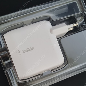 벨킨 듀얼 USB-C 68W 고속 충전기