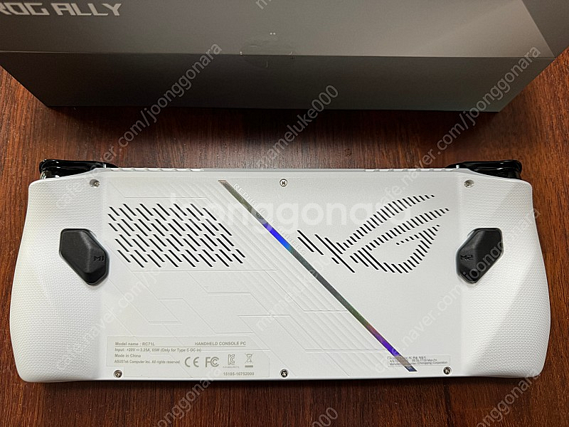 국내 정발 Asus Rog Ally(커세어 mp600 ...--2