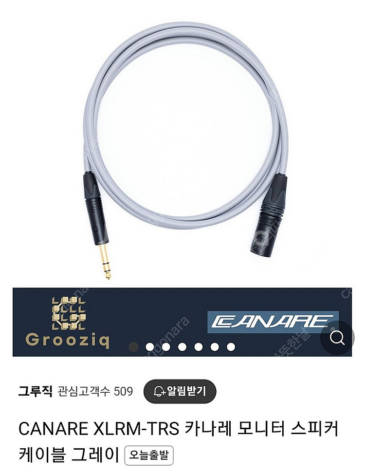 토핑 E50 + 카나레 TRS - XLR 3m 케이블--2
