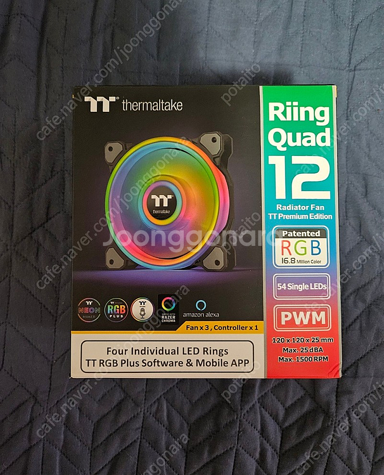 써멀테이크 Riing Quad 12 RGB 라디에이터 ...--0