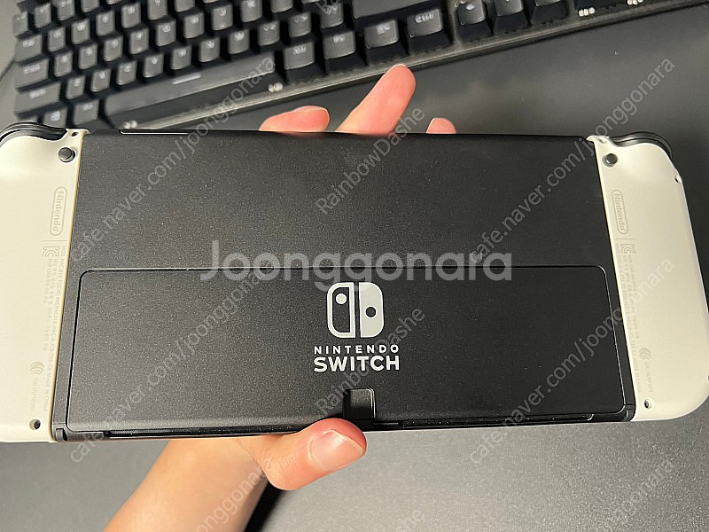 (급처) 닌텐도 스위치 OLED 화이트 풀박스--1