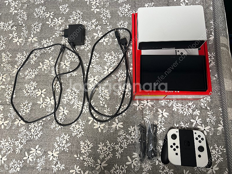(급처) 닌텐도 스위치 OLED 화이트 풀박스--2