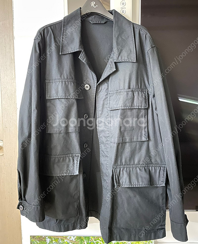 무신사 스탠다드 BDU 재킷 블랙 L사이즈--2