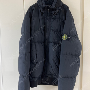 스톤아일랜드 18fw 크링클랩스 패딩 논후드 블랙 XL 사이즈 판매