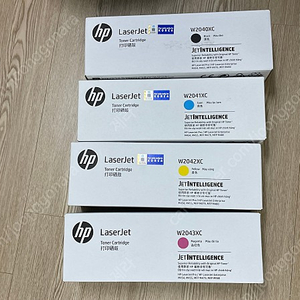 HP M454dw , M454nw , M454dn, M479dw , M479fdw , M479fnw 정품 박스미개봉 대용량토너 팝니다.