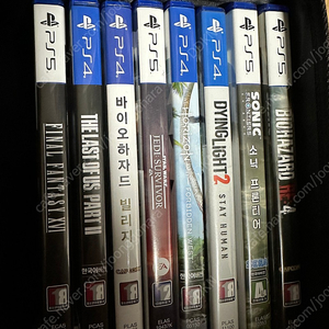 PS 5/PS 4 게임 타이틀 판매합니다.