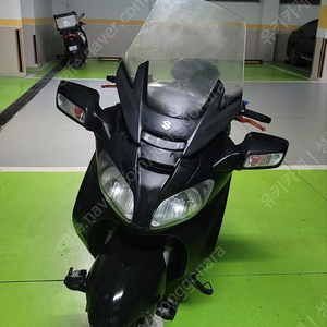 버그만 650 2008년식 ABS, Givi 사이드백