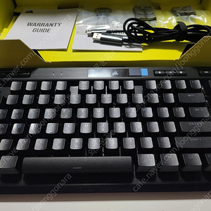 커세어 k70 rgb tkl 적축 팝니다 8.11 구입