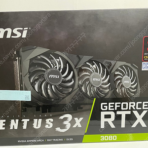 MSI GeForce RTX3080 벤투스 3X