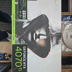 [미개봉] 갤럭시 GALAX 지포스 RTX 4070TI EX GAMER WHITE V2 판매