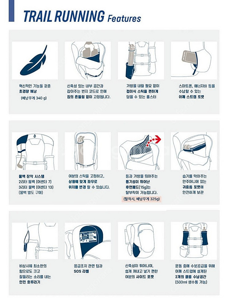 도이터 어센더13 새제품 최저가에 판매합니다.--3