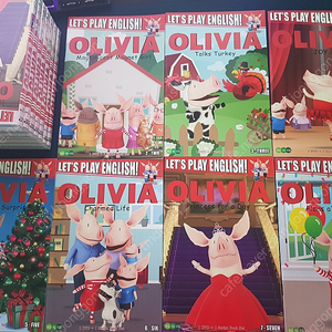 olivia 올리비아 7권, dvd