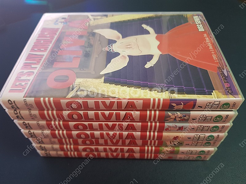 olivia 올리비아 7권, dvd--1