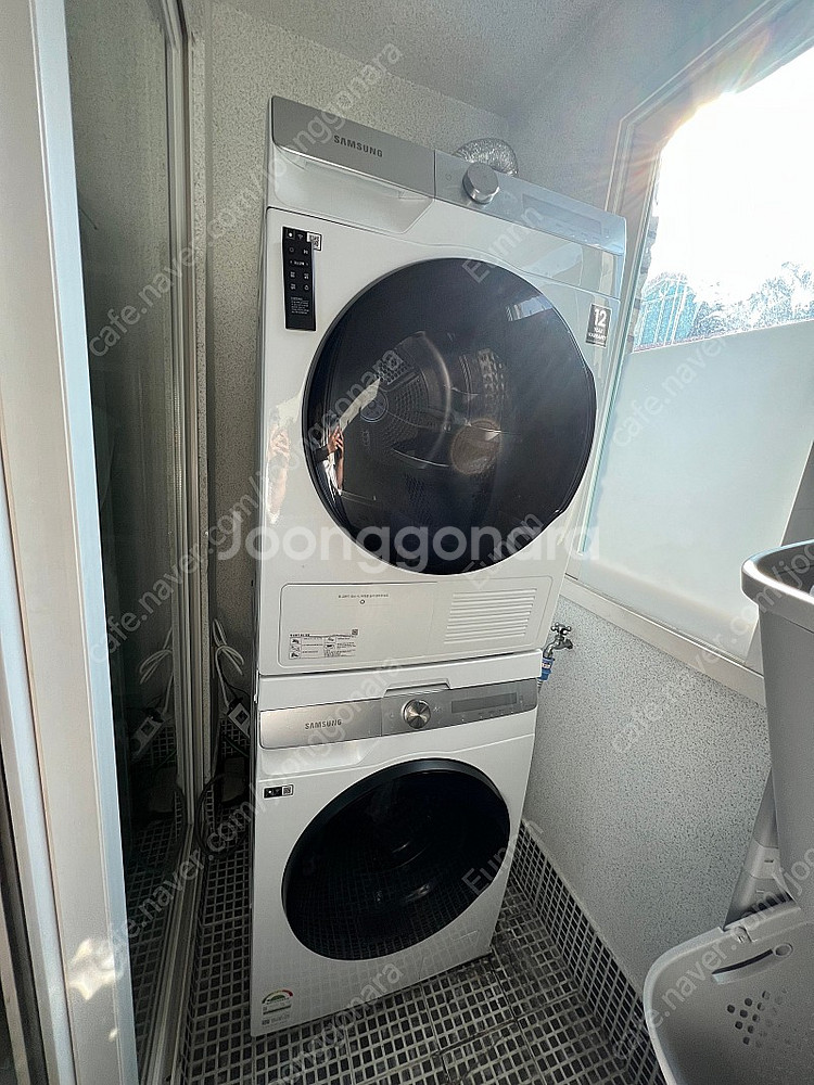 삼성전자 그랑데 AI 세탁기(9kg)+건조기(10kg)--0