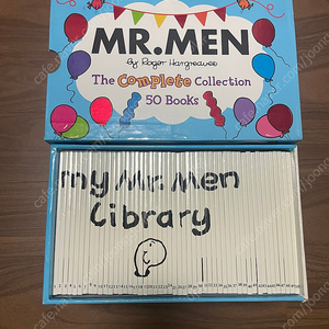 Mr.men library 50권