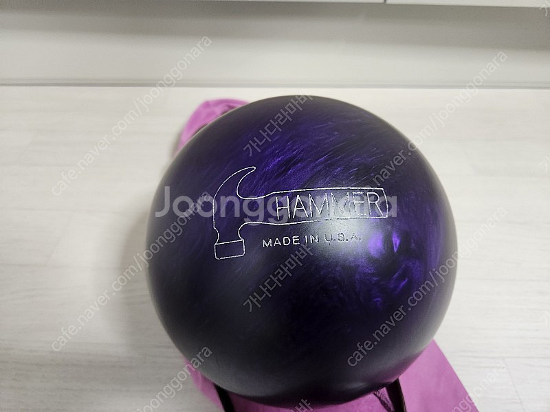 햄머 퍼플 오리지널 우레탄 볼링공 15P (공인구)--0