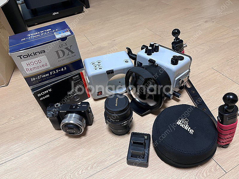 (가격다운) A6400 아이켈라이트 세트 판매합니다--0