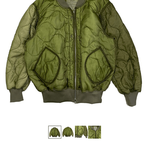 올리언스 스토어 orleans quiltied ma-1 jacket 새상품 M사이즈 판매 22만원