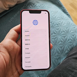 (대전.세종)아이폰13미니 레드128기가 팝니다.