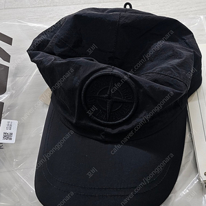 XL 스톤아일랜드 나일론 볼캡 블랙(23fw)