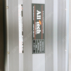 올텍 인버터2.2kw(dc12볼트ac22볼트2200W)