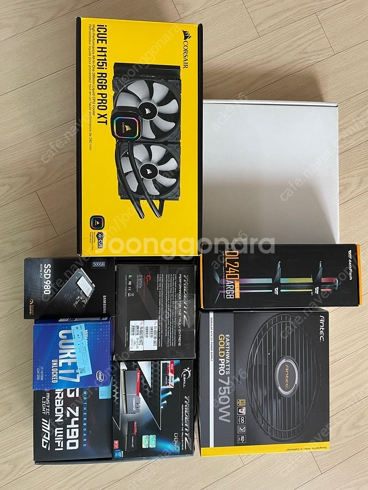 10700k 3070 z490 32g ram 본체 개인...--1