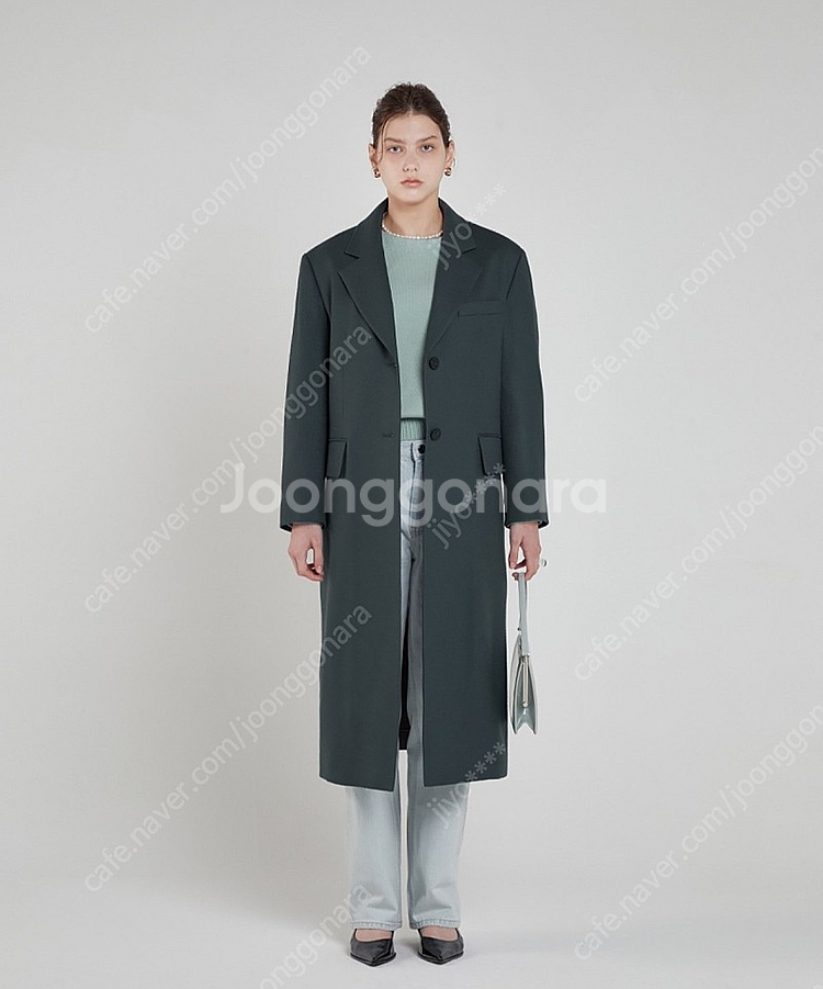 씨에씨 지윤미BOTANY WOOL COAT (차콜 / ...--0