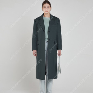 씨에씨 지윤미BOTANY WOOL COAT (차콜 / 사이즈 s)