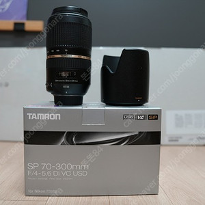 탐론 sp 70-300 F/4-5.6 Di VC USD (니콘 마운트) 판매합니다