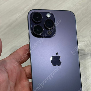 아이폰14프로맥스 256GB 딥퍼플 애케플 적용 팝니다.