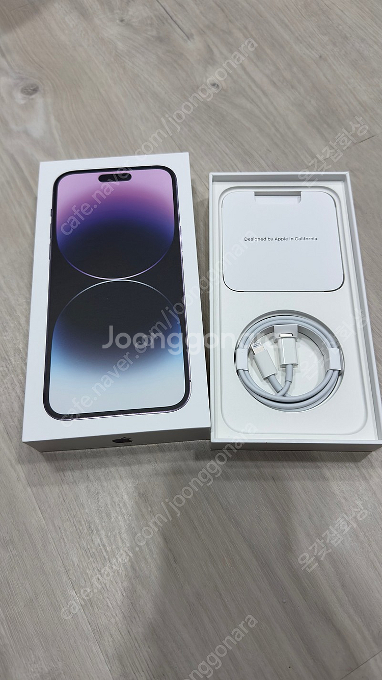 아이폰14프로맥스 256GB 딥퍼플 애케플 적용 팝니다...--8