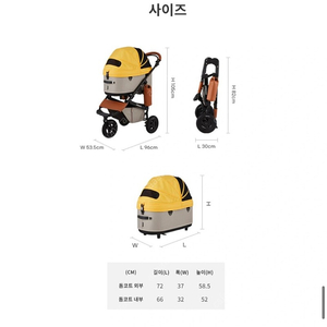 에어버기 돔3 L 강아지 유모차 (완전새상품)