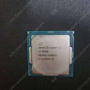 인텔 i7-8700 cpu 판매합니다.