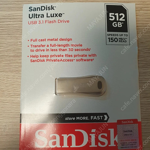 샌디스크 USB 3.1 512GB 판매합니다.