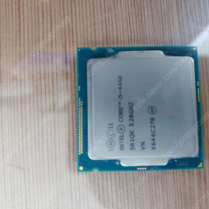 i5 4460 cpu 팝니다.