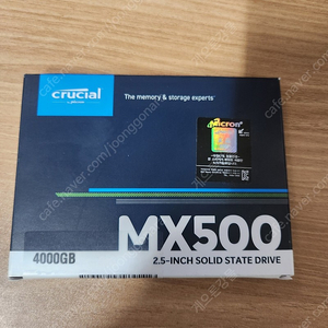 마이크론 크루셜 mx500 4tb ssd 팝니다