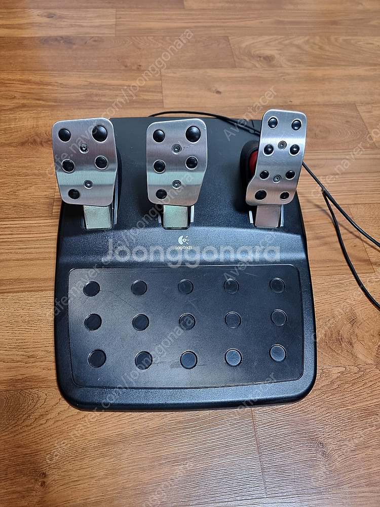 로지텍 레이싱휠 G27 + 쉬프터 팝니다--1