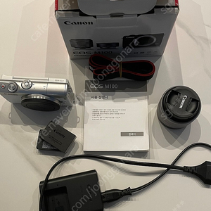 캐논 EOS M100 번들셋 미러리스 판매합니다.