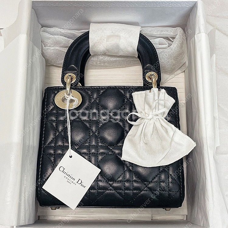 디올 레이디백 미니 LADY DIOR 블랙--0