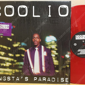 LP ; coolio - gangsta's paradise 쿨리오 엘피 음반 레드 컬러 비닐