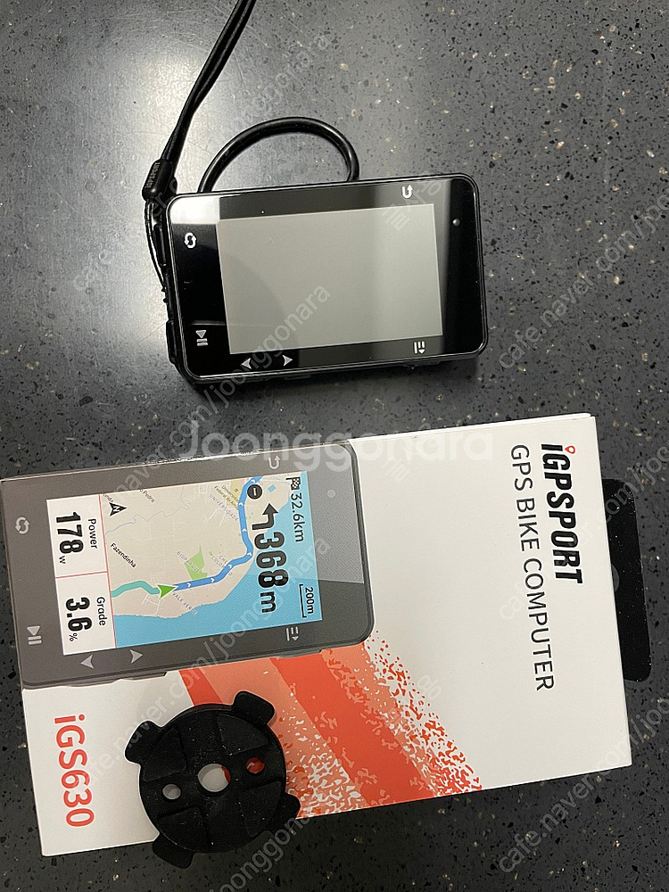 사이클링컴퓨터 속도계 igs630 팝니다 (개봉만함)--0
