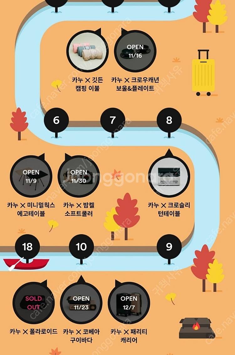 카누 패들포인트 개당 1600원에 140개 구매합니다.--0